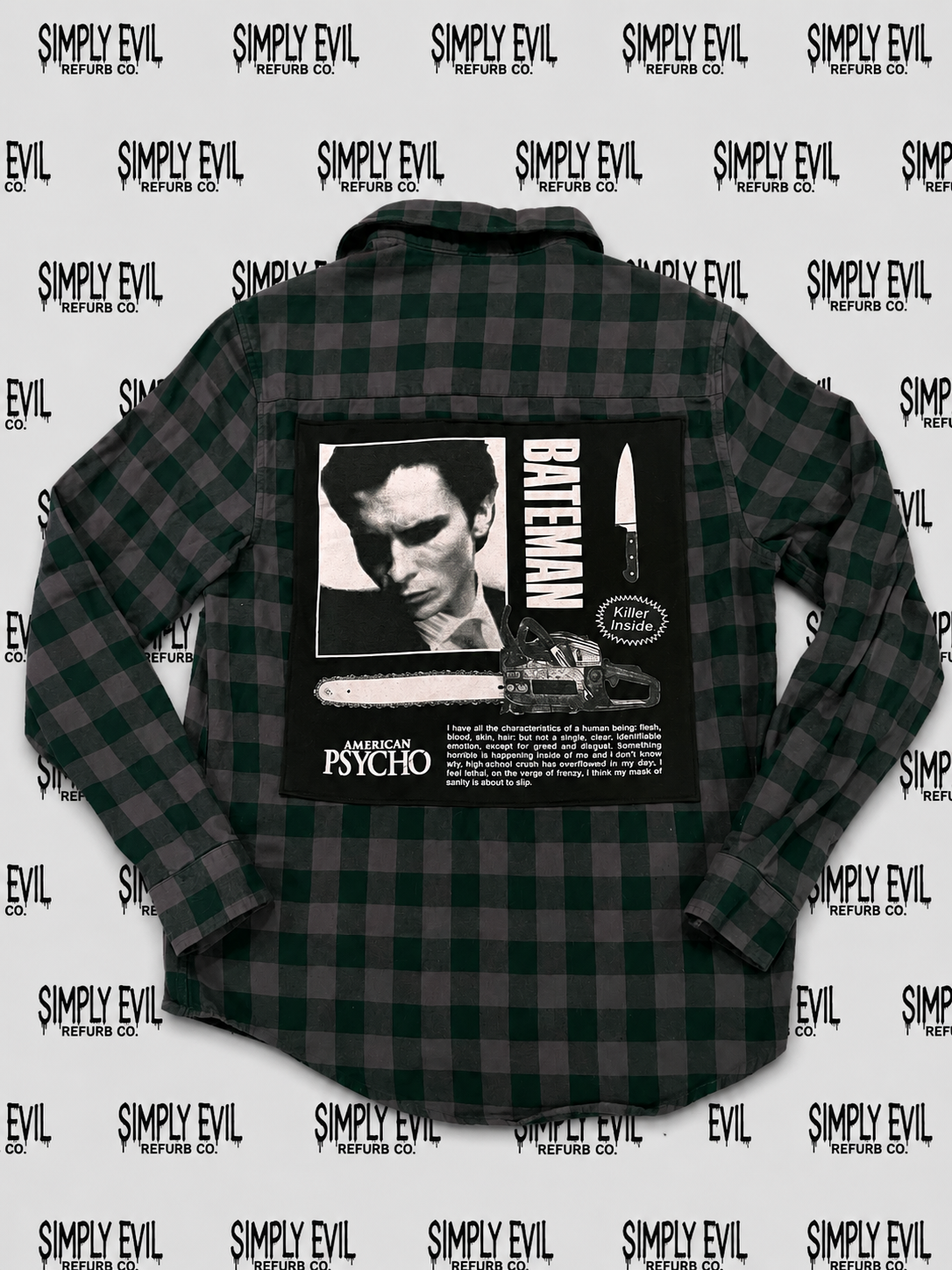Bateman American Psycho Mens Medium
