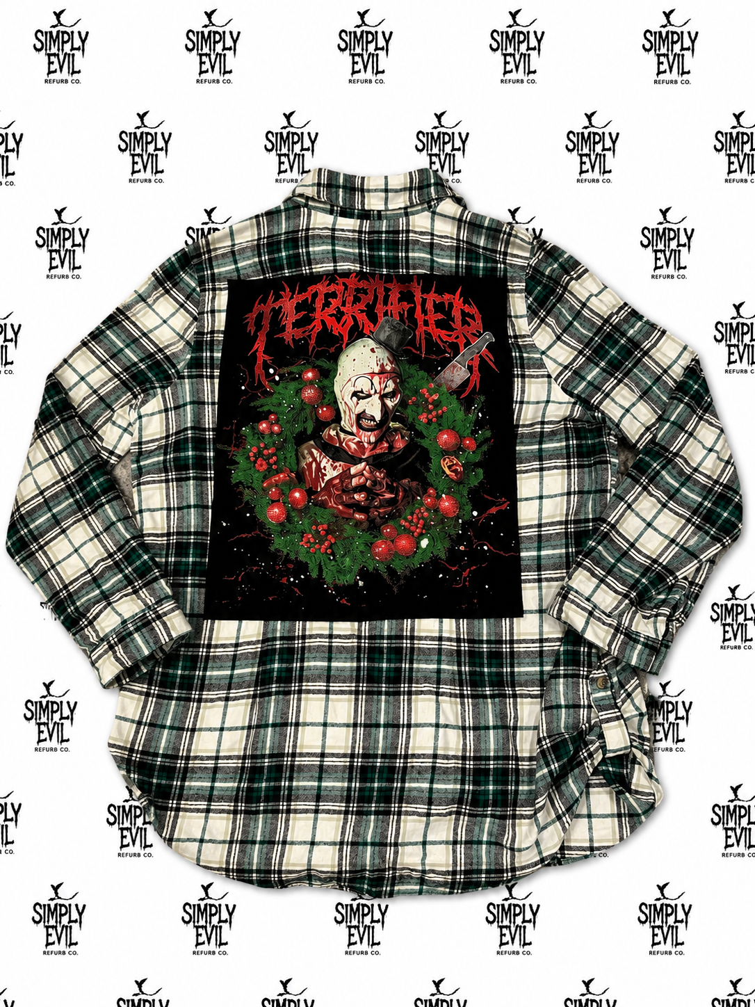 Terrifier Art the Clown Christmas Womans XXL